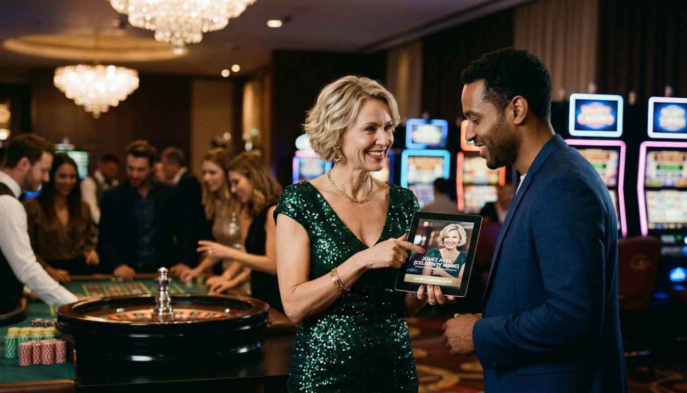 L’influence des célébrités dans la publicité pour les casinos